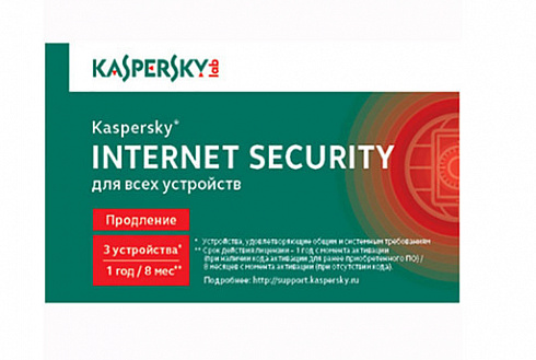 	Kaspersky Internet Security Multi-Device. 3-Desktop 1 year Renewal Card
